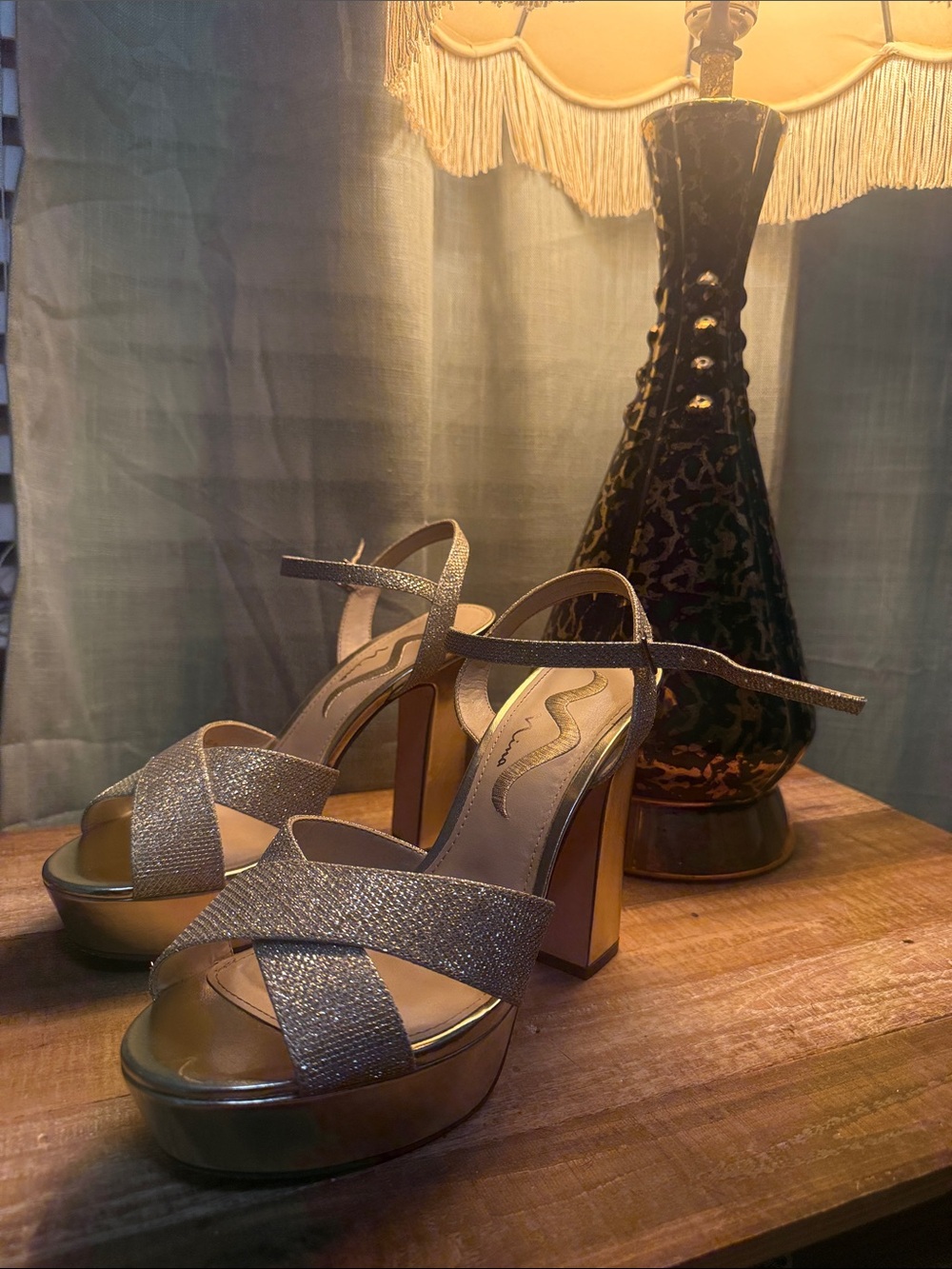Nina Silana Evening Heel Sandal